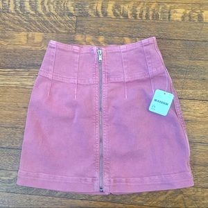New Free people mini skirt